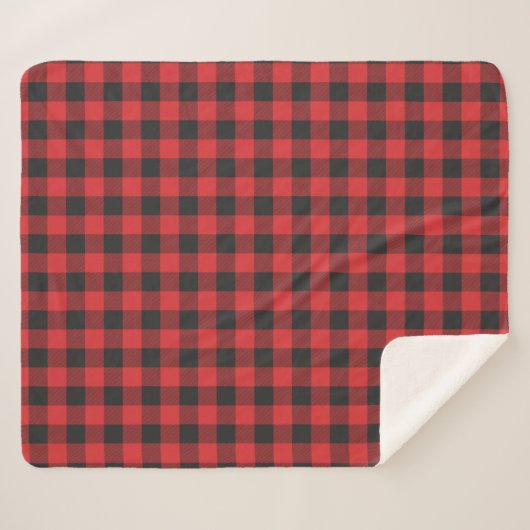 Ferme Red Black Plaid (Devant (Horizontal))