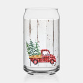 Ferme Russe En Bois En Perte Camion Rouge Peut Gla (Recto)