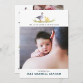 Ferme rustique | Mère Goose Faire-part de naissanc (Devant / Derrière)