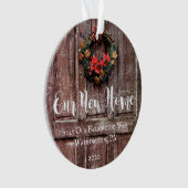 Ferme Rustique Porte Nouvelle Maison Fabriqué (devant)