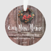 Ferme Rustique Porte Nouvelle Maison Fabriqué (devant)