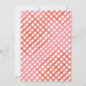 Ferme Trois I-E-I-O 3e Invitation d'anniversaire (Dos)