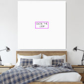 Fermer la boucle | Art mural de typographie profes (Insitu(Chambre))