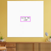 Fermer la boucle | Art mural de typographie profes (Insitu(Salon))