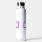 Fermer la boucle | Bouteille d'eau isolée (Plage)