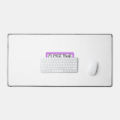 Fermer la boucle | Grand tapis de bureau professio (Clavier et souris)