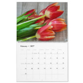 Fermer le calendrier des fleurs de 2025 (Feb 2027)