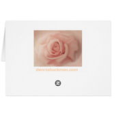 Fermer les cartes Rose Rose (Dos Horizontal)