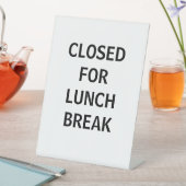 Fermer pour le panneau de pause déjeuner, (In SItu)