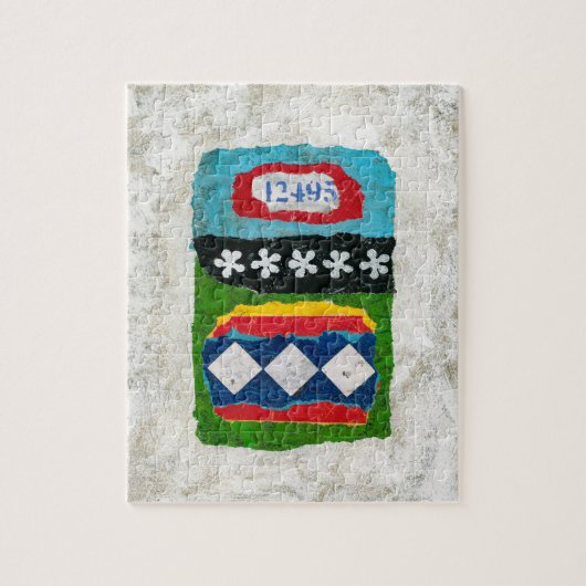 Fermer Suffisamment Puzzle - Art Abstrait (Vertical)