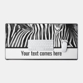 Fermer Zebra en noir et blanc (Clavier et souris)