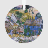 Fermes près d'Auvers par Vincent van Gogh (dos)