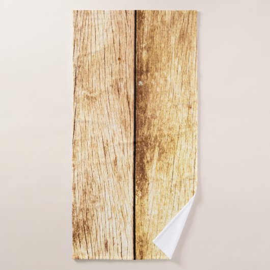 Fermeture de l'ancienne texture de bois fond abstr (Serviette de bain)