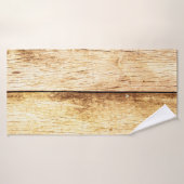Fermeture de l'ancienne texture de bois fond abstr (Serviette de bain)
