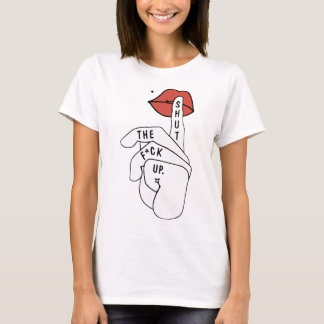 fermez les T-shirts offensifs