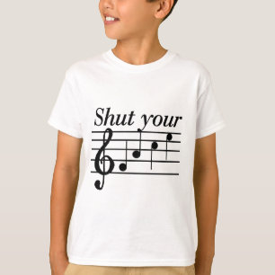 Fermez votre T-shirts et cadeaux de visage