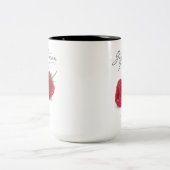 Fermier de 15 oz. Mug de café (framboise) (Centre)