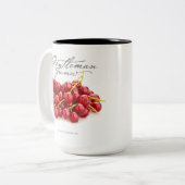 Fermier de 15 oz. Mug de café (groseilles rouges) (Devant gauche)