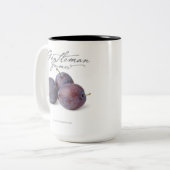 Fermier de 15 oz. Mug de café (prune) (Devant gauche)