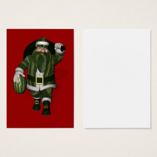 Fermier de Santa Claus Melon (Devant & derrière)