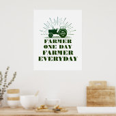 Fermier Un Jour, Fermier Poster Tous Les Jours (Cuisine)