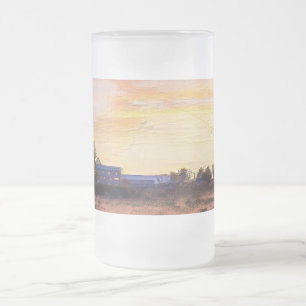 Fermiers Matin Peinture Frosted Mug