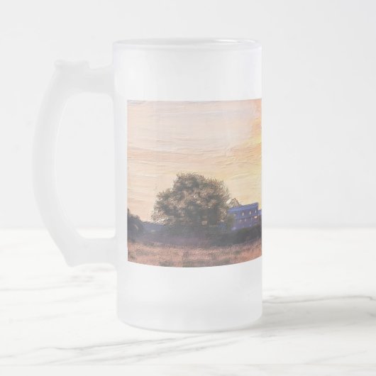 Fermiers Matin Peinture Frosted Mug (Gauche)