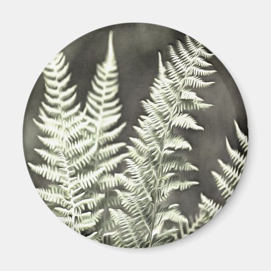 Fern Artistic Abstract Magneet (Voorkant)