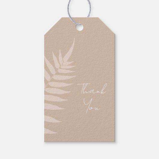 Fern & Beach | Wij trekken Labels voor ons uit Cadeaulabel (Voorkant)