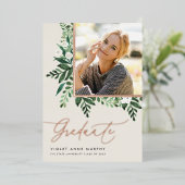 Fern | Faire-part d'obtention d'une licence photo (Debout devant)