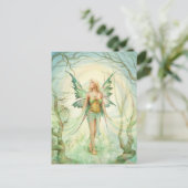 "Fern" Fairy van Scot Howden Briefkaart (Staand voorkant)