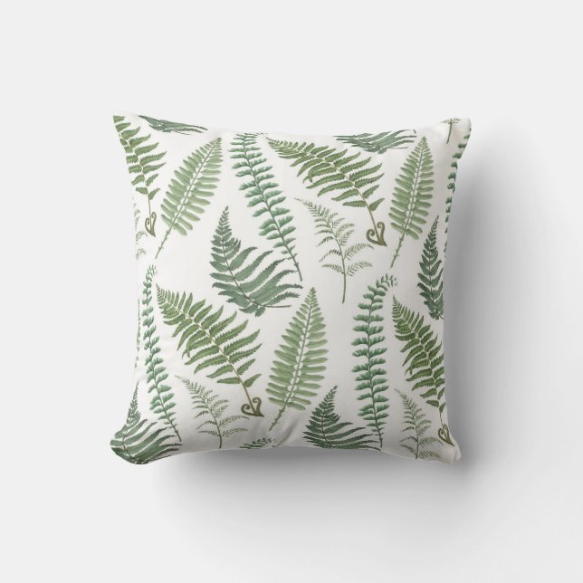Fern Frenzy Pillow 20x20 Kussen (Voorkant)