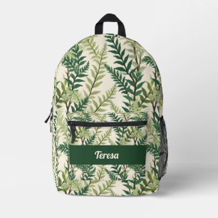 Fern Fronds Bedrukte Rugzak
