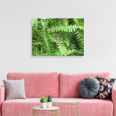 Fern Fronds I Green Natuur Canvas Afdruk (Insitu (Woonkamer))