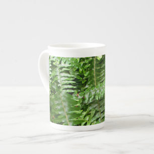 Fern Fronds I Green Natuur Porselein Kop