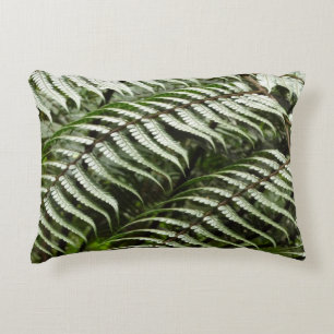 Fern Fronds II Donkere groene Natuur Accent Kussen