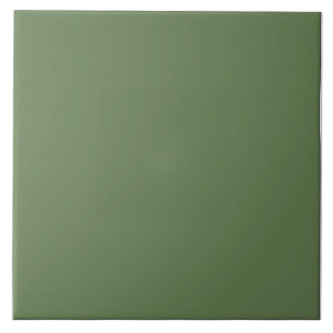 Fern Green Ceramic Tegel. Tegeltje