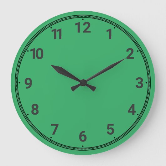 Fern green grote klok (Voorkant)