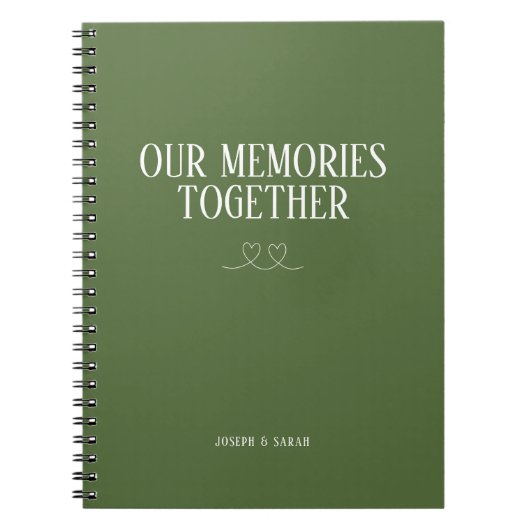 Fern Green Nos souvenirs Ensemble Carnet (Devant)