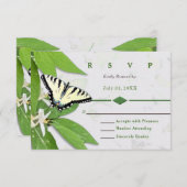 Fern Greens Tiger petit papillon léger RSVP (Devant / Derrière)
