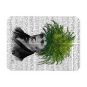 Fern Head Plant Magneet (Horizontaal)