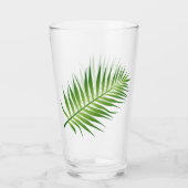 Fern Leaf Botanical Design Botanique Verre (Dos)