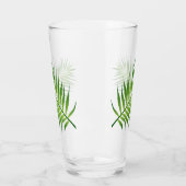 Fern Leaf Botanical Design Botanique Verre (Gauche)