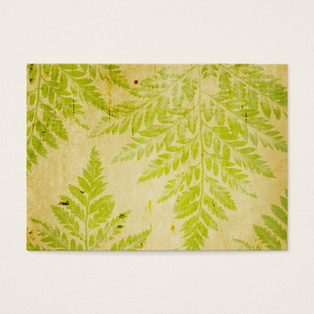 Fern Leaf Motif bloqué Grungy Arrière - plan (Devant)