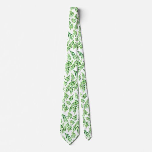 Fern Leaf Neck Tie Stropdas (Voorkant)