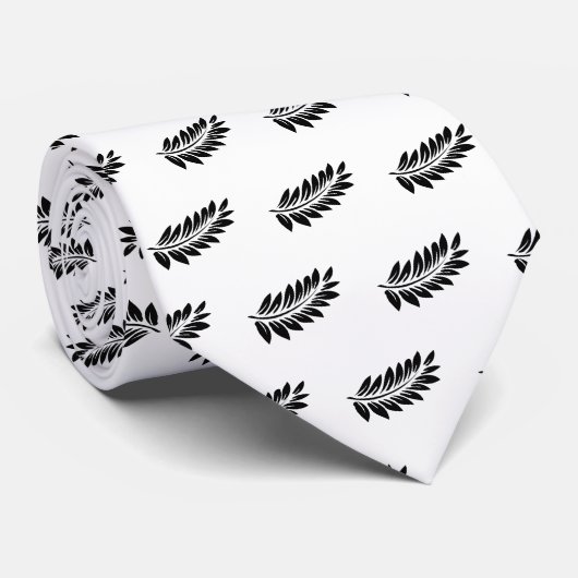 Fern leaf stropdas (Opgerold)