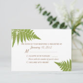 Fern Mariage Woodland RSVP (Debout devant)