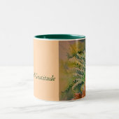 Fern Unfurling Waterverf Mok (Center)