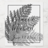 Fern Wijn Etiket (Enkel label)