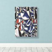 Fernand Leger Contrast of Forms Canvas Afdruk (Insitu (Houten vloer))